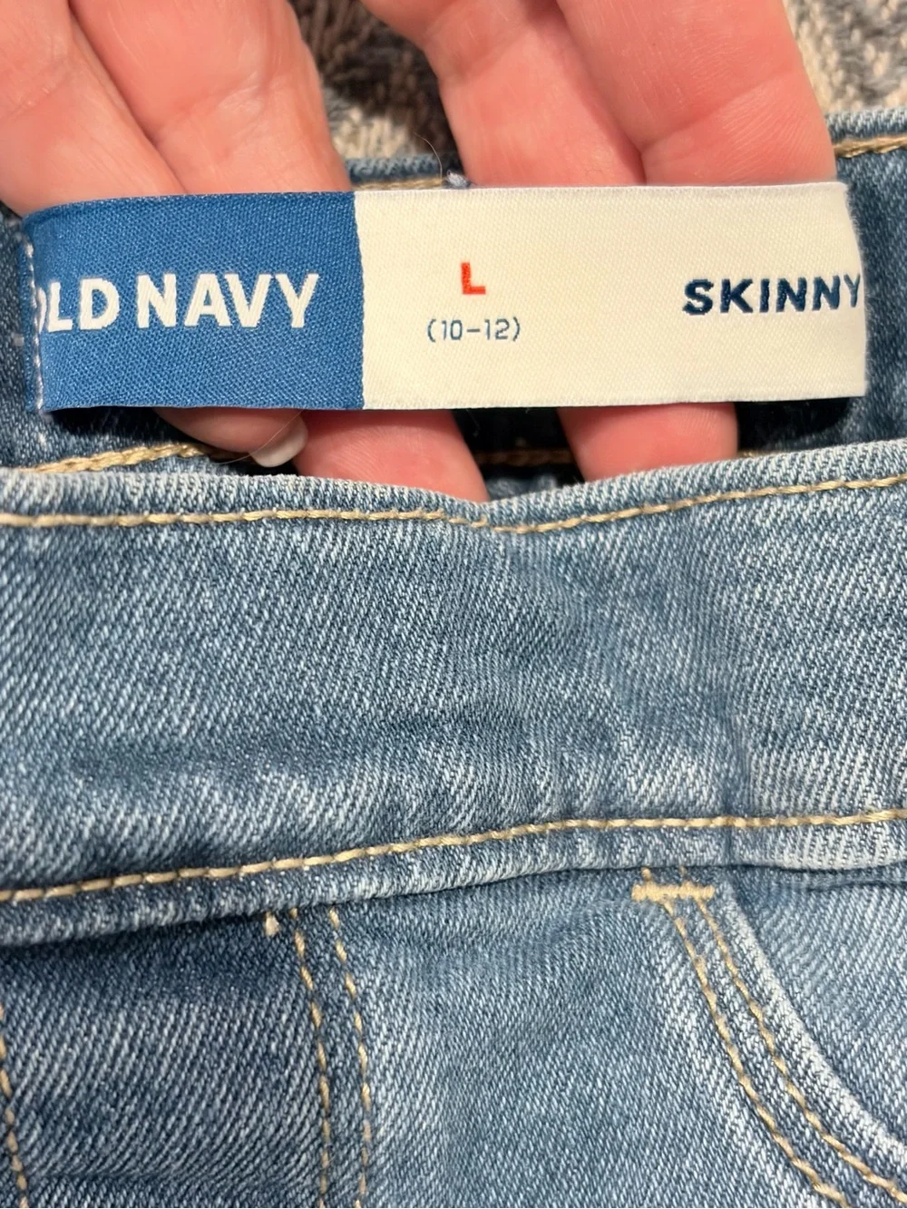 Old Navy Girls Skinny Jeans Size L 10/12
